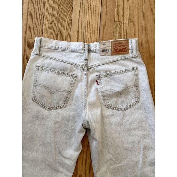 Levi's Women's Mid-Rise '94 Baggy Straight Blue Jeans Size 30 x 31 - Picture 9 of 11